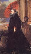 Anthony Van Dyck Marchesa Elena Grimaldi,Wife of Marchese Nicola Cattaneo oil painting artist